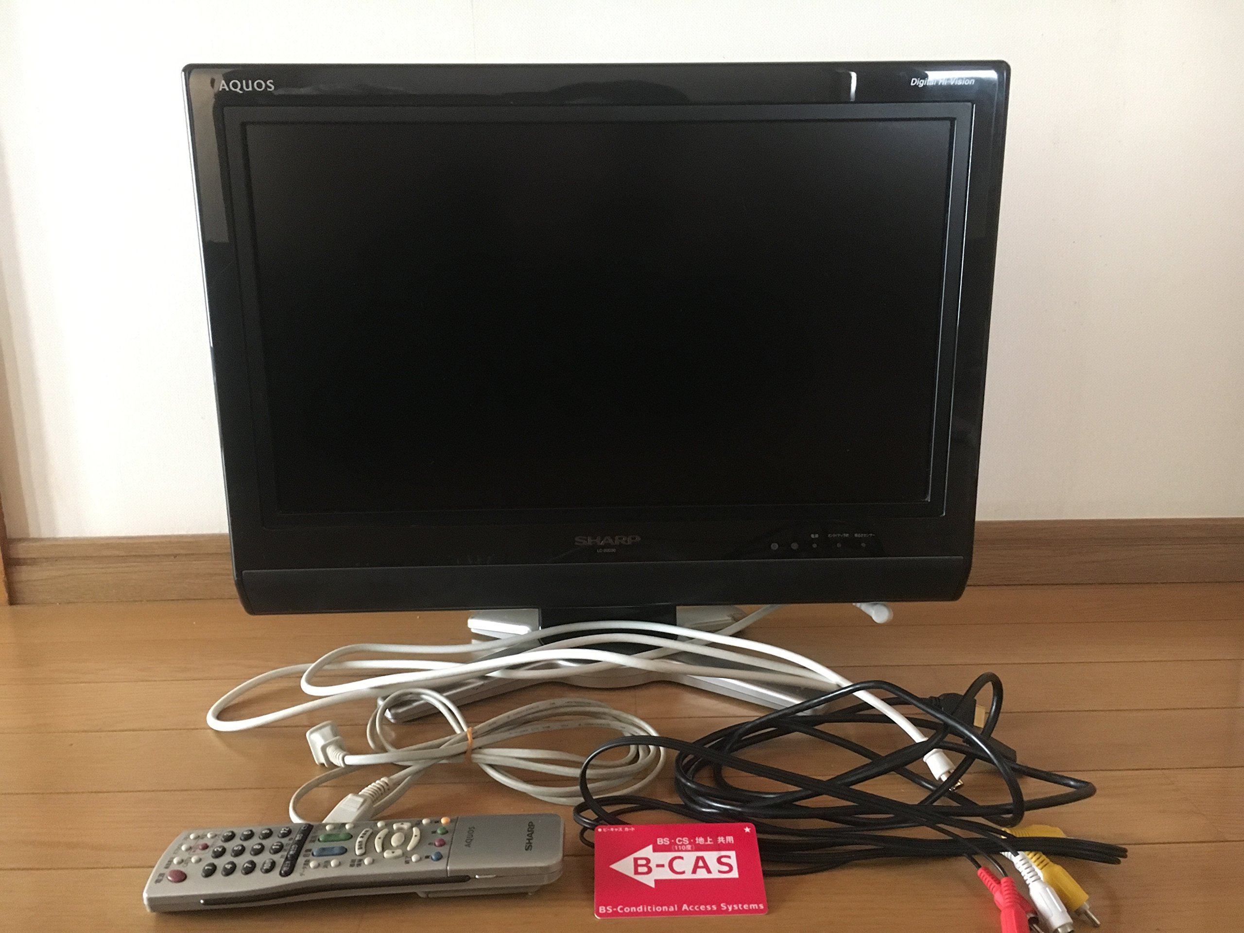 【中古】【非常に良い】シャープ 20V型 ハイビジョン 液晶テレビ ブラック AQUOS LC-20D30-B