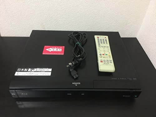 【中古】【非常に良い】シャープ 250GB 2チューナー ブルーレイレコーダー AQUOS BD-HDW22