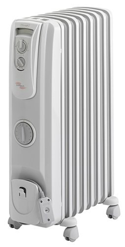 【中古】【非常に良い】DeLonghi オイル・ラジエターヒーター L字型フラットフィン8枚 【トップハンガー(TH-300R)付(同送)】 R790812TFS 【3~8畳用】｜スカイマーケットプラス