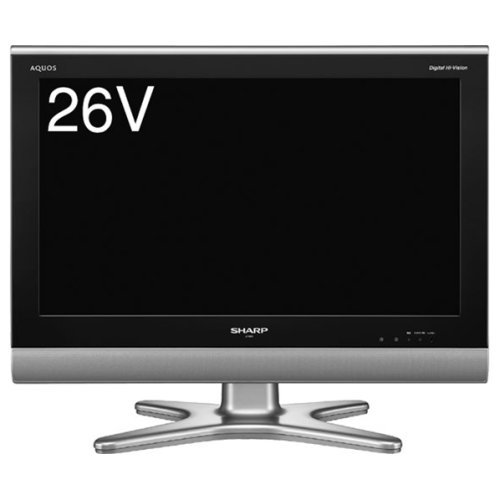【中古】【非常に良い】SHARP 26V型 ハイビジョン 液晶テレビ AQUOS LC-26E5-B ブラック
