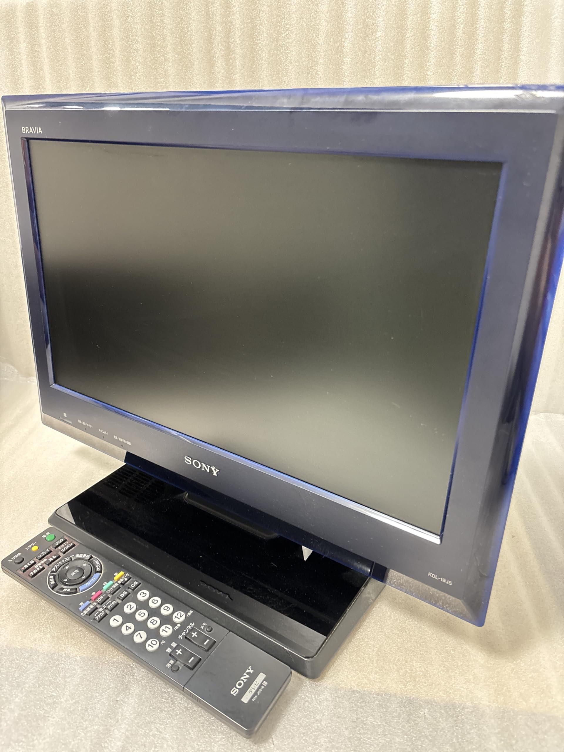 【中古】【非常に良い】ソニー 19V型 液晶 テレビ ブラビア KDL-19J5(B) ハイビジョン 2009年モデル|スカイマーケットプラス