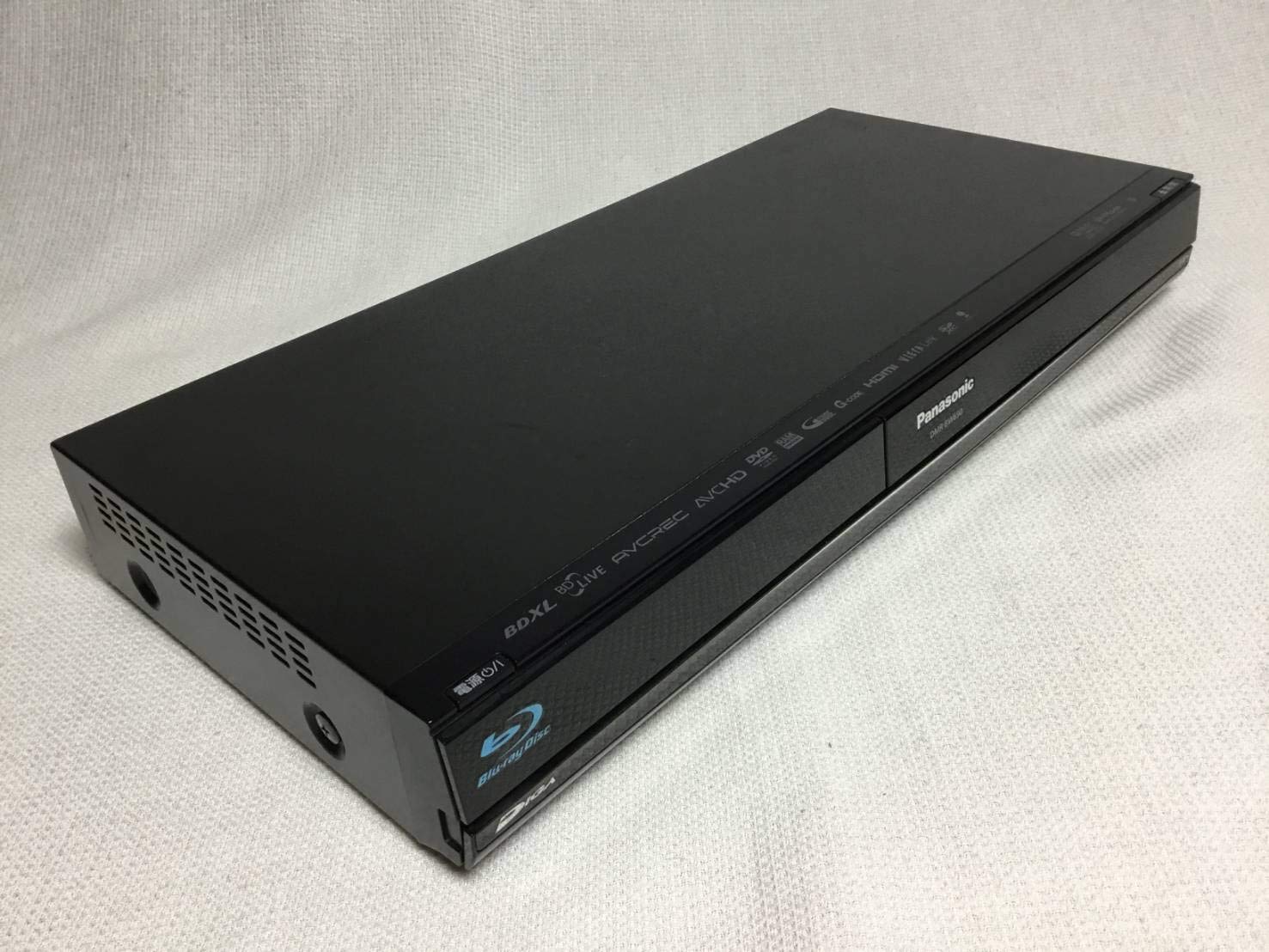 【中古】【非常に良い】パナソニック 500GB 2チューナー ブルーレイレコーダー ブラック DIGA DMR-BW690-K