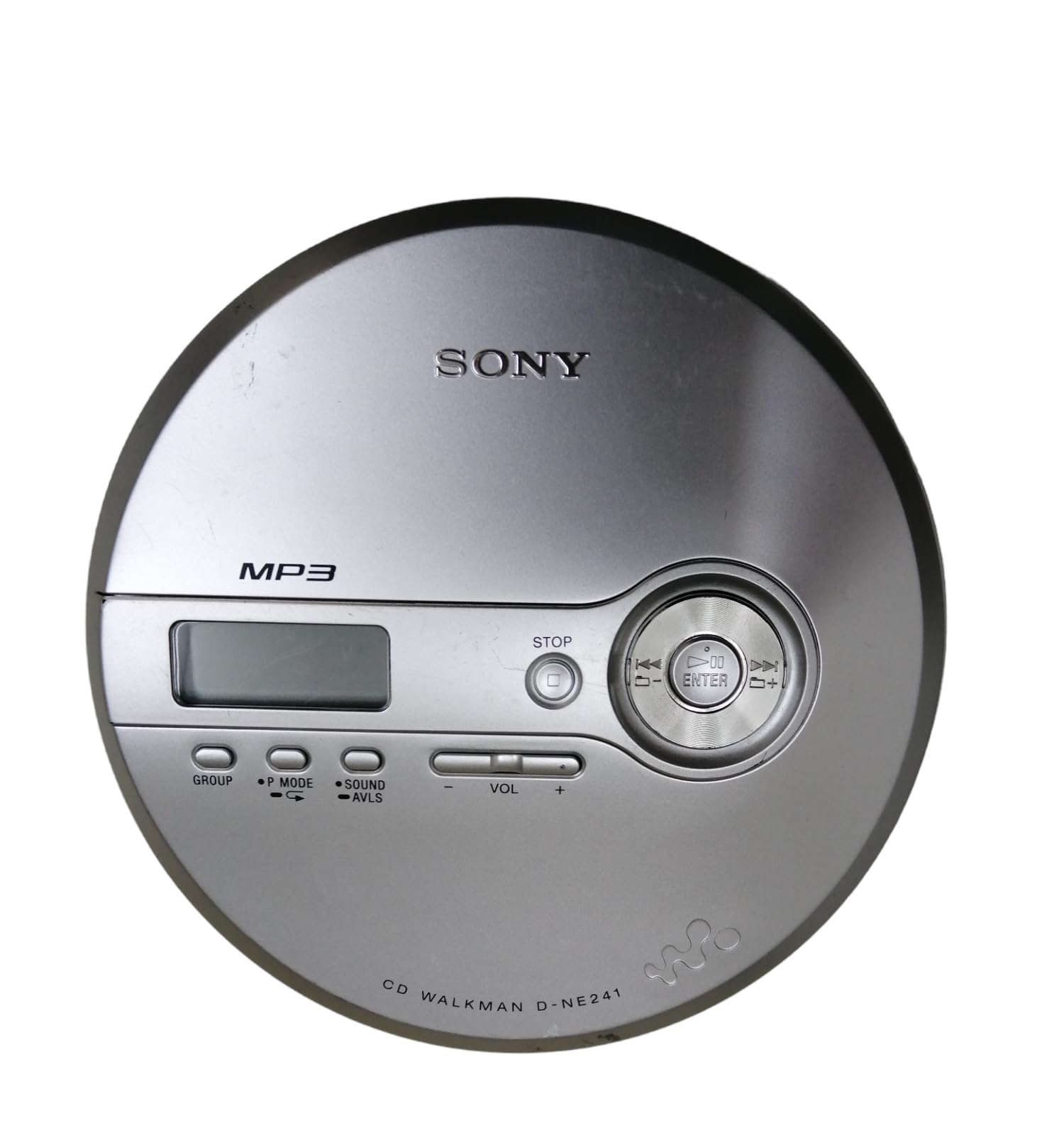 【中古】【非常に良い】SONY CDウォークマン N241 シルバー D-NE241/S