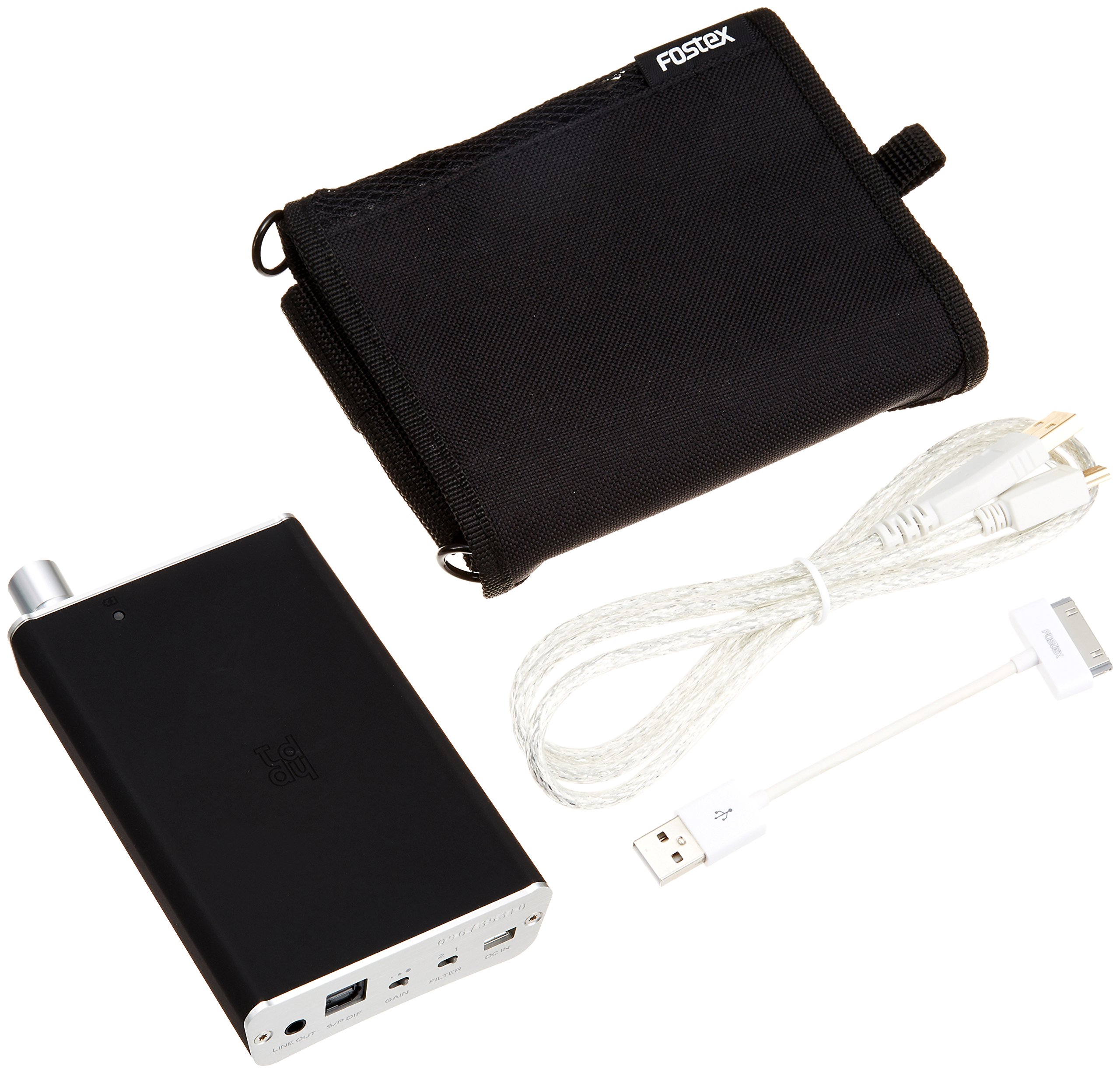 【中古】【非常に良い】FOSTEX ポータブルヘッドホンアンプDAC HP-P1