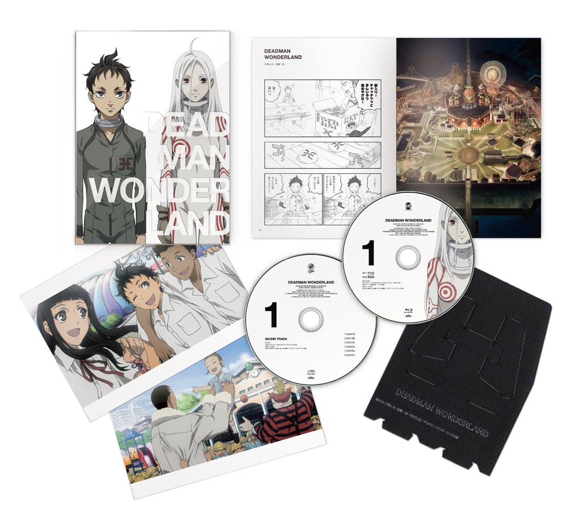 【中古】【非常に良い】デッドマン・ワンダーランドDVD 特装版 第1巻画像