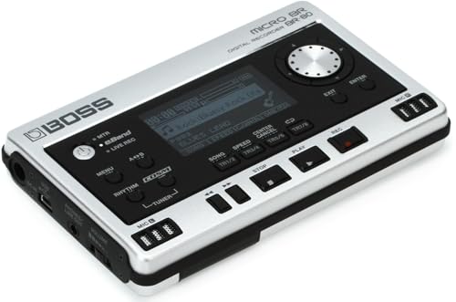 【中古】【非常に良い】ボス BOSS デジタルレコーダー MICROBR/BR-80 MTRモード、eBandモード、Live Recモード搭載 手のひらサイズのボディに多機能