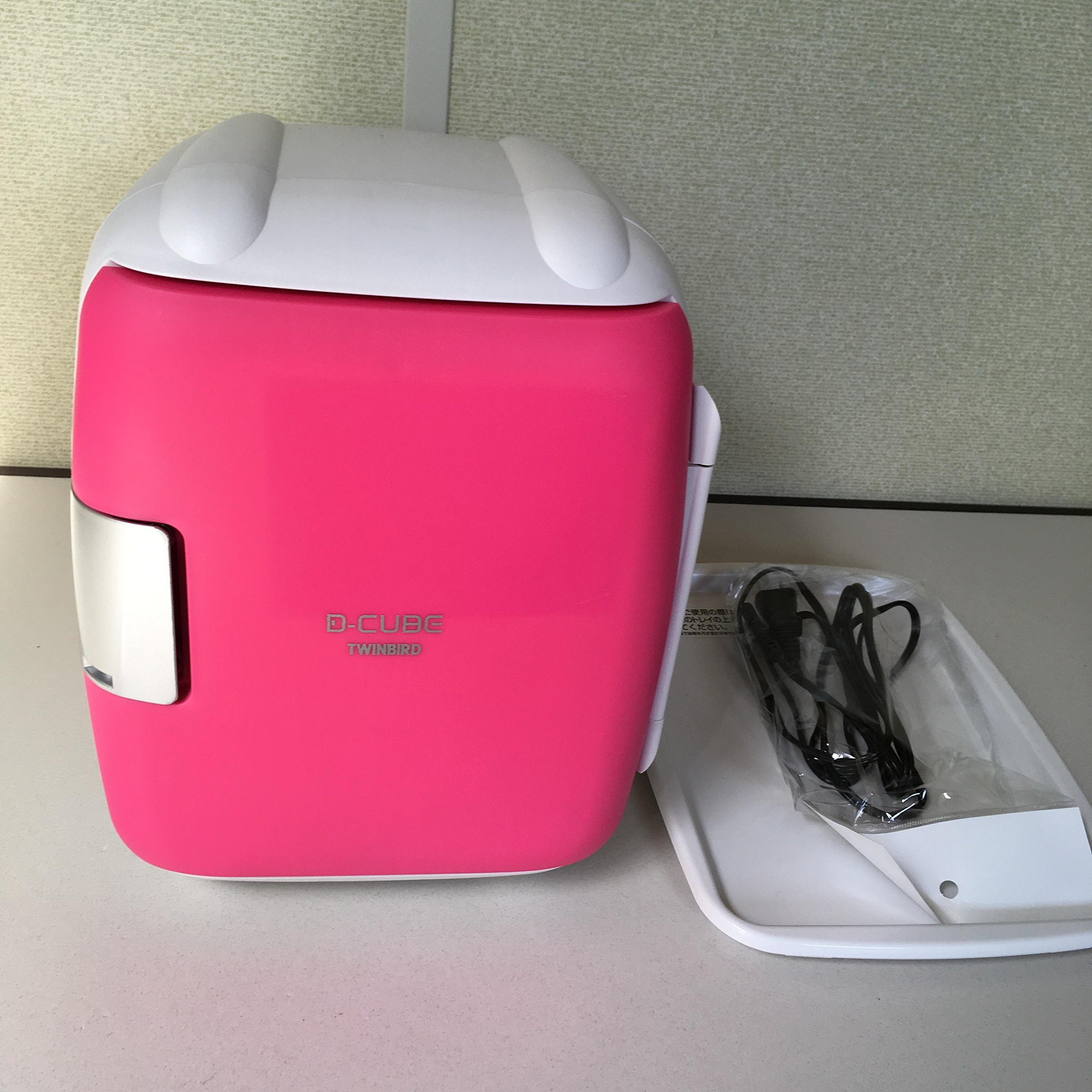 【中古】【非常に良い】TWINBIRD 2電源式コンパクト電子保冷保温ボックス(容量5.5L) ピンク HR-D206P