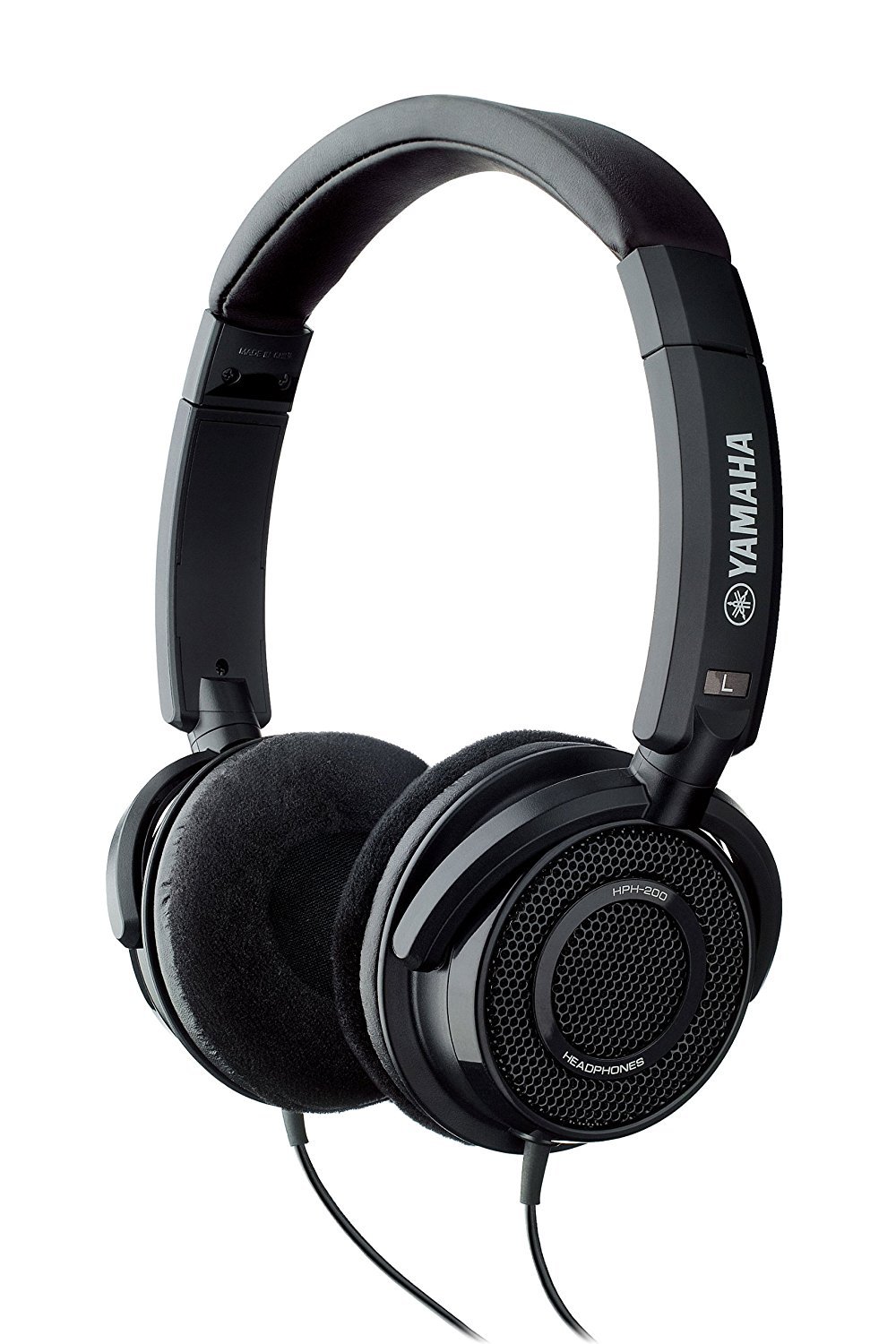 【中古】【非常に良い】ヤマハ YAMAHA オープンエアー型ヘッドホン ブラック HPH-200 BK 楽器の音色の忠実な再現を目指した自然で緻密な音質 長時間使用でも疲れにくい装着感 延長ケーブルと変換プラグ付属 19,629円