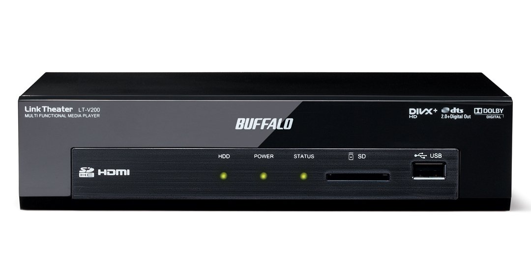 【中古】【非常に良い】BUFFALO メディアプレイヤー LT-V200