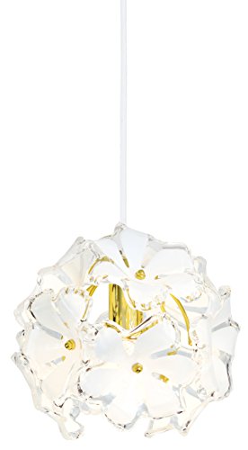 【中古】【非常に良い】キシマ ブーケ ペンダントライト Clear 約φ20 H18.5 全高75H GEM-6873