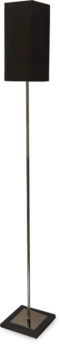 【中古】【非常に良い】【メーカー公式限定2年保証】 DI CLASSE Serie LF4461 セリエ フロアライト ブラックコンパクト 白熱球1灯付属 アンティーク 布 床置き 高さ調節 照明器具 デザイン照明