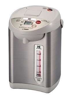 【中古】【人並み外れたに好いたらしい】TIGER 外国で向け 220V遣りくち 3.0L 灯し火ポット VE（魔法瓶） 電動\u0026大気圏給湯 PVW-B30W
