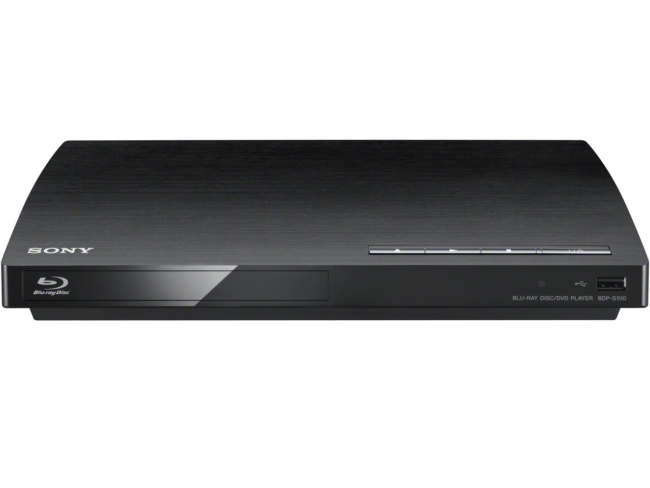 【中古】【非常に良い】SONY ブルーレイディスクプレイヤー/DVDプレーヤー BDP-S190