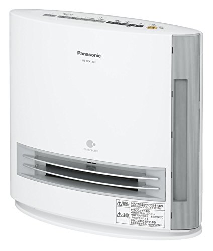 【中古】【非常に良い】パナソニック 加湿機能付きセラミックファンヒーター シルバー DS-FKX1203-S