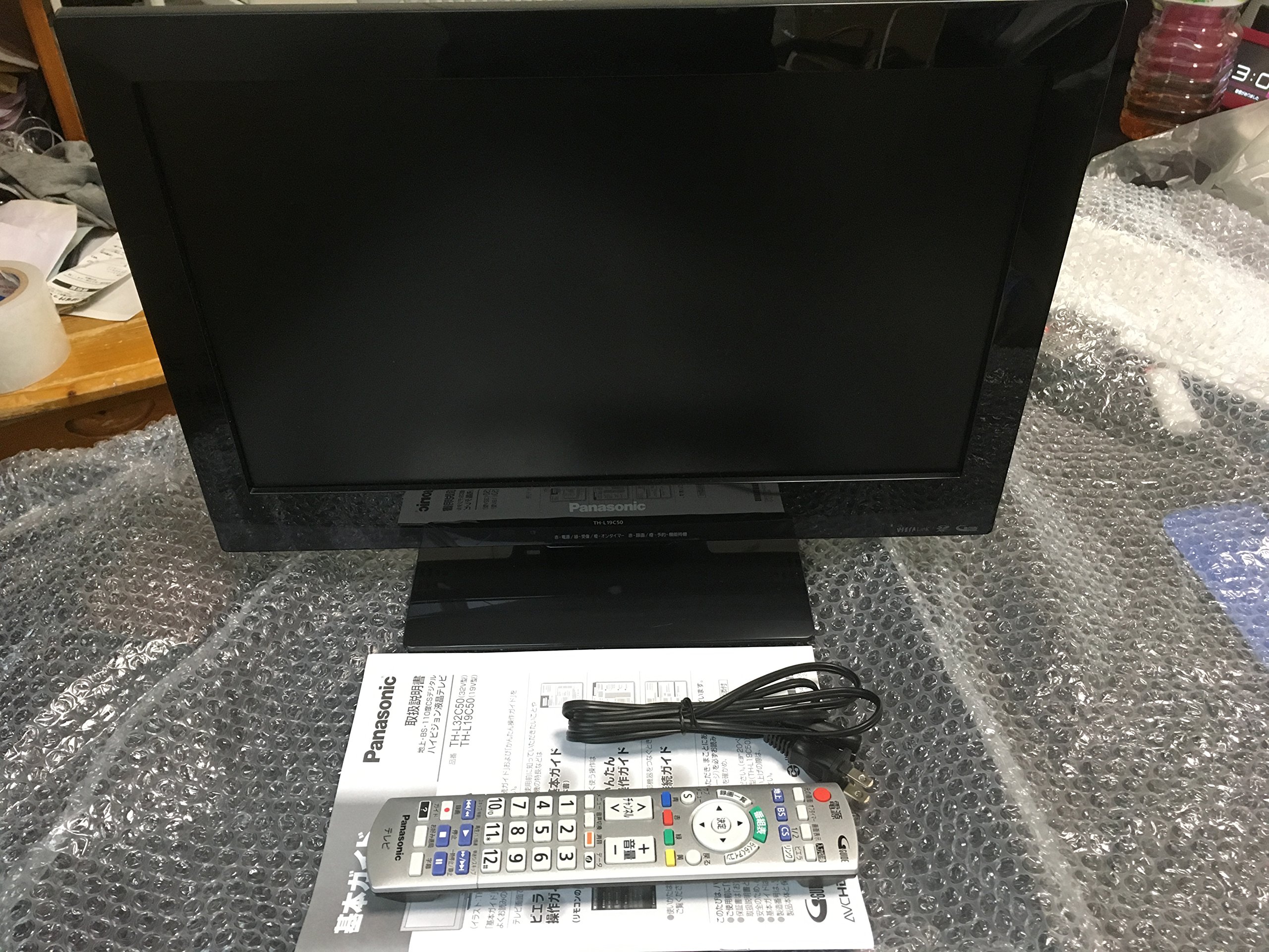 【中古】【非常に良い】パナソニック 19V型 液晶テレビ ビエラ TH-L19C50 ハイビジョン 2013年モデル