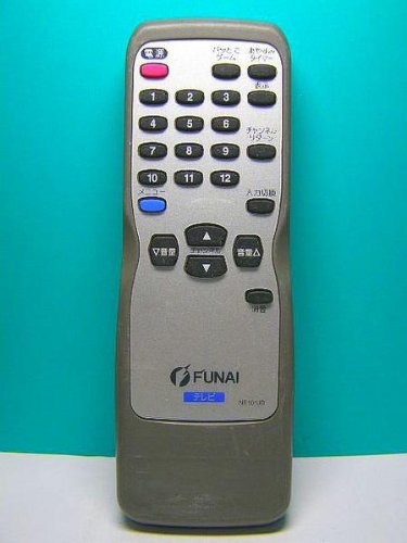 【中古】【非常に良い】フナイ テレビリモコン NE101JD