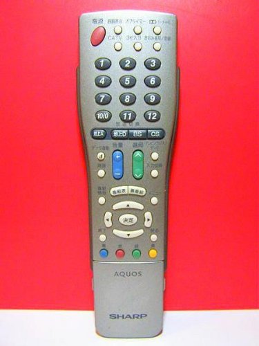【中古】【非常に良い】シャープ テレビリモコン GA417WJSA 5,815円