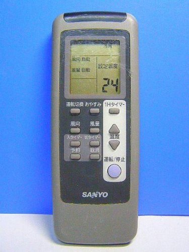 【中古】【非常に良い】三洋電機 サンヨー エアコンリモコン RCS-LVR5A