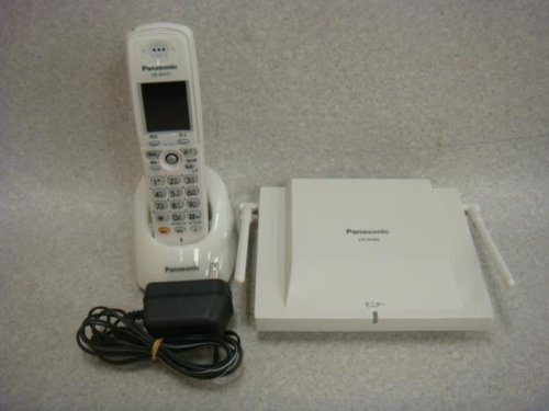 【中古】【人並み外れたに好いたらしい】Panasonic La Relier コードレス 商行為電話機 VB-W411B+VB-W460B