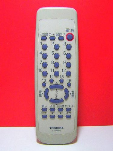 【中古】【非常に良い】東芝 テレビモコン CT-90055
