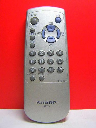 【中古】【人並み外れたに好いたらしい】小ざかしい テレビ受像機遠隔操作 G1424SA