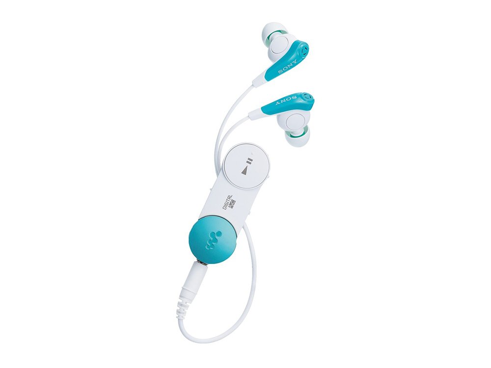 【中古】【非常に良い】ソニー ワイヤレスノイズキャンセリングイヤホン MDR-NWBT20N : Bluetooth対応 ブルー MDR-NWBT20N L｜スカイマーケットプラス