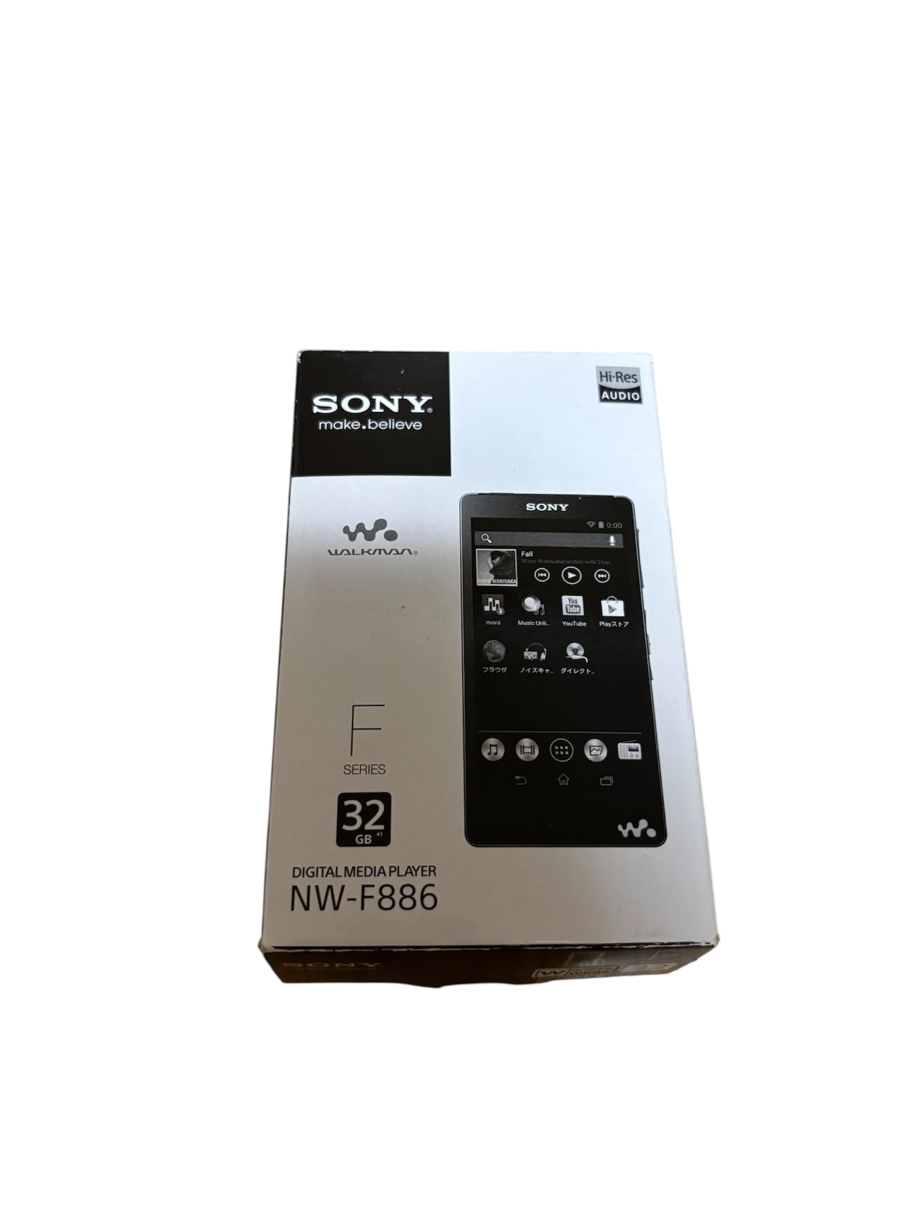 【中古】【人並み外れたに好いたらしい】SONY ウォークマン Fつづき物 32GB 白いこと NW-F886/W 家電-その他