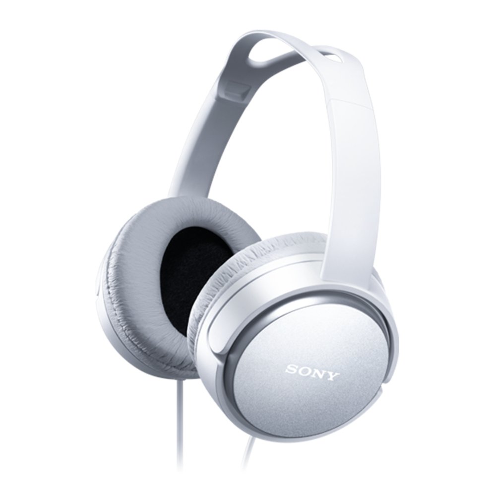 【中古】【非常に良い】ソニー ヘッドホン MDR-XD150 : 密閉型 屋内用(テレビ・オーディオ用) ホワイト MDR-XD150 W｜スカイマーケットプラス
