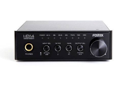 【中古】【非常に良い】FOSTEX ヘッドホンアンプ D/A変換器内蔵 ハイレゾ対応 HP-A4