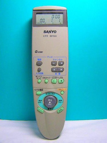 【中古】【非常に良い】サンヨー ビデオリモコン B27300