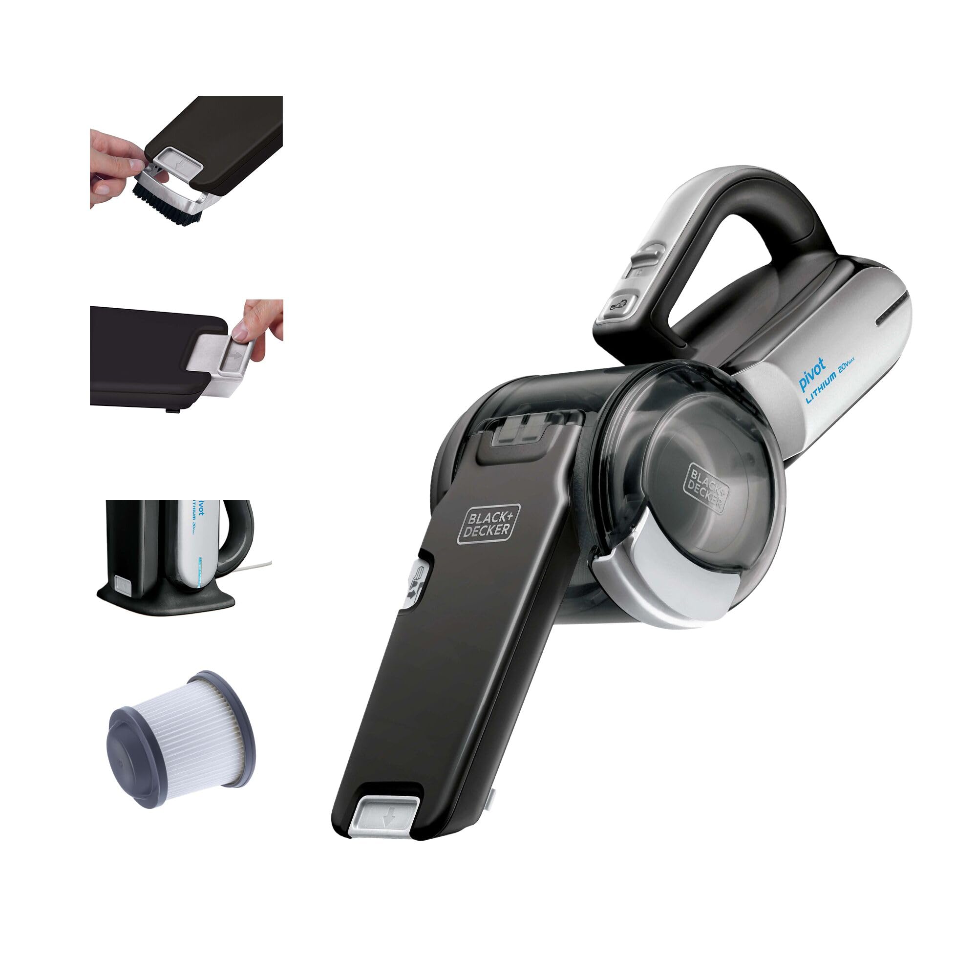 【中古】【非常に良い】Black+Decker BDH2000PL MAX Lithium Pivot Vacuum 20-volt by BLACK+DECKER