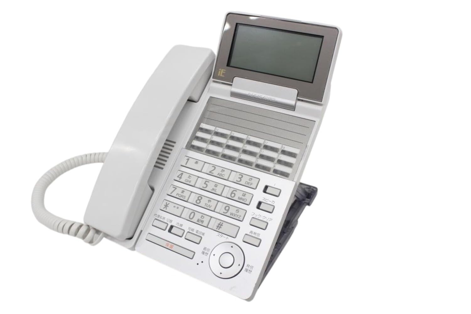 【中古】【非常に良い】NYC-18iE-SD(W)2 ナカヨ iE 18ボタン標準電話機 [オフィス用品] [オフィス用品]