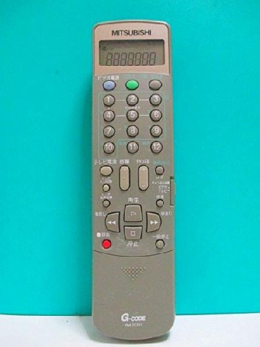 【中古】【非常に良い】三菱 ビデオリモコン RM72701