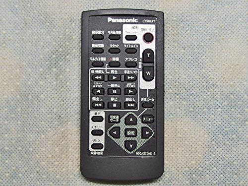【中古】【非常に良い】パナソニック ビデオカメラリモコン N2QAGC000017