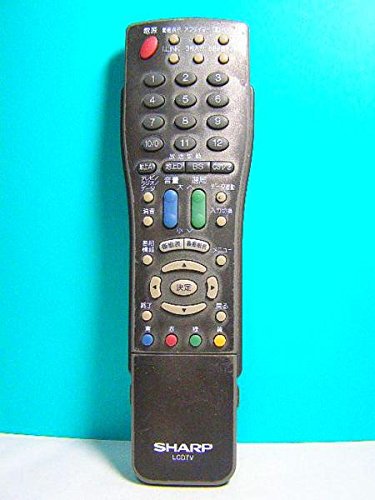 【中古】【非常に良い】シャープ LCDTVリモコン GA294WJSA