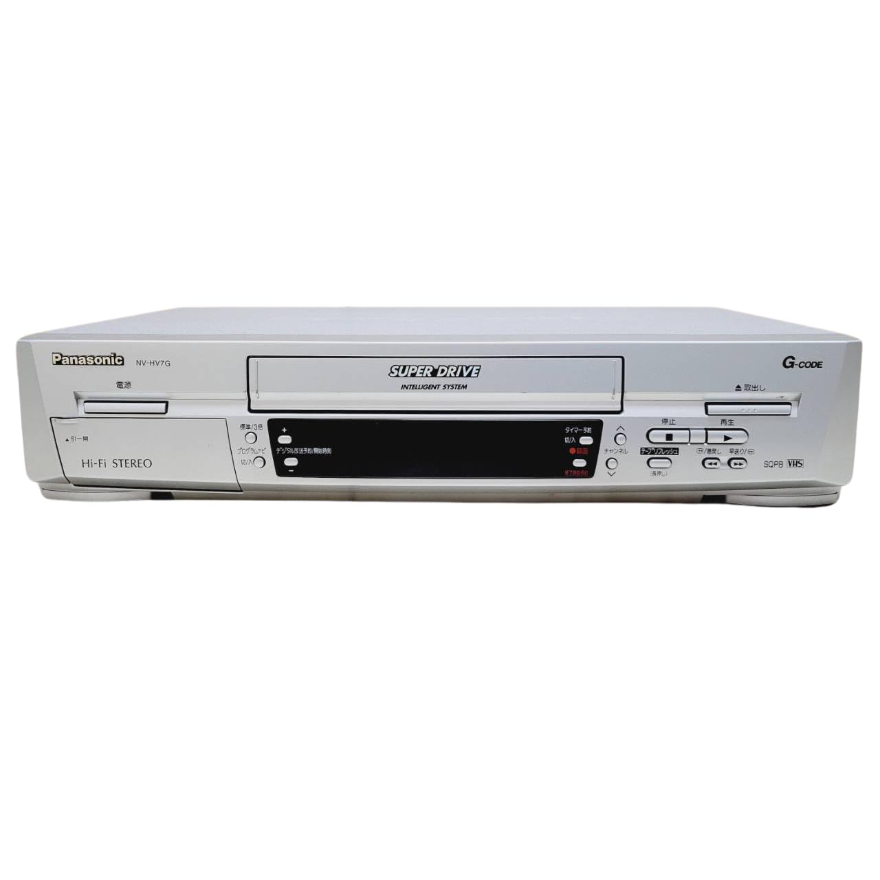 【中古】【非常に良い】パナソニック(Panasonic) VHSビデオデッキ　パナソニック　NV-HV7G｜スカイマーケットプラス