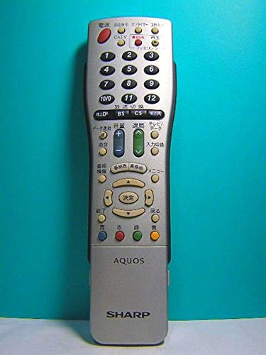 【中古】【非常に良い】シャープ テレビリモコン GA765WJSA