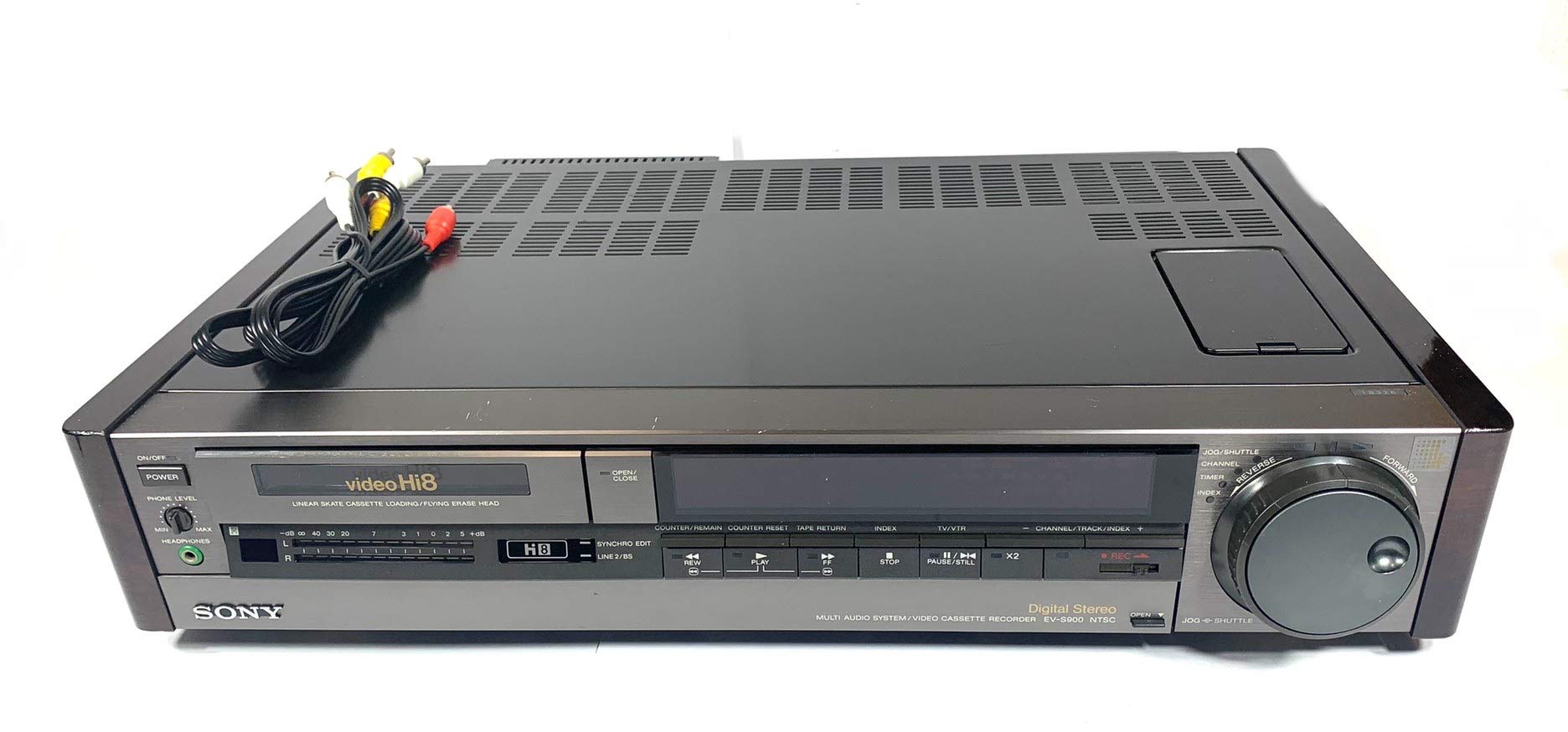 【中古】【非常に良い】SONY　ソニー　EV-S900 NTSC　Hi8ビデオカセットレコーダー　（Hi-8/Video8ビデオデッキ）｜スカイマーケットプラス