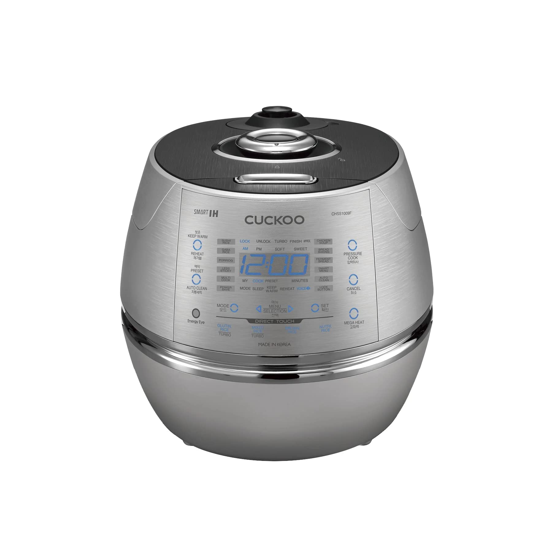 【中古】【非常に良い】Cuckoo crp-chss1009fn 10 Cup圧力炊飯器、110 V、メタリックby Cuckoo