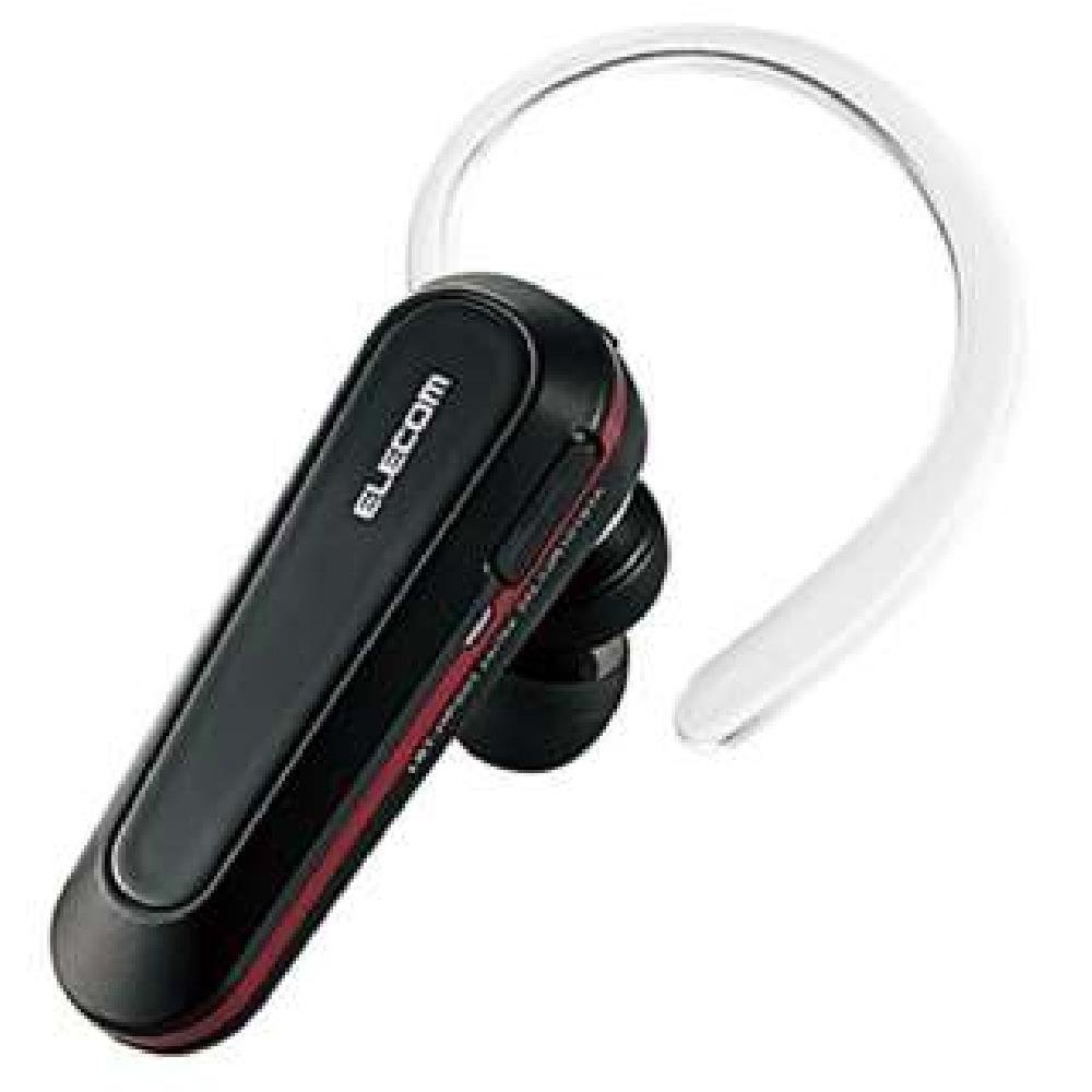 【中古】【人並み外れたに似つかわしい】エレコム Bluetooth ブルートゥース 上端仕掛ける 着脱能力のあるなイヤ電話機を繋ぎ合わせるしてステレオ快い音が聴ける 黒いこと LBT-HPS03BK