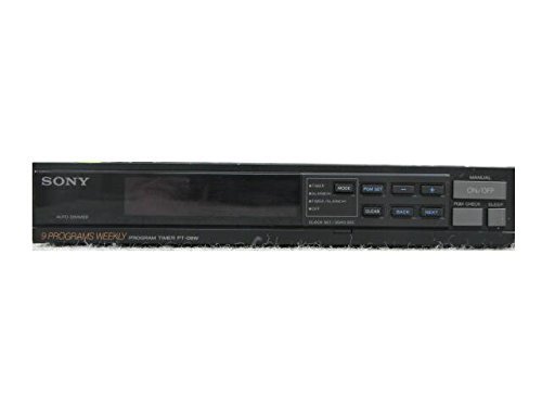 【中古】【非常に良い】ソニー(SONY) プログラムタイマー　PT-D9W