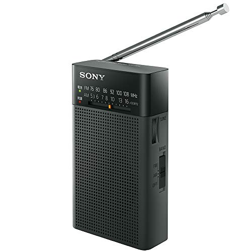 【中古】【非常に良い】ソニー ハンディーポータブルラジオ ICF-P26 : FM/AM/ワイドFM対応 縦置き型 ブラック ICF-P26 B