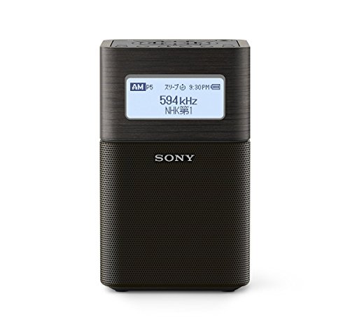 【中古】【非常に良い】ソニー ホームラジオ SRF-V1BT : FM/AM/ワイドFM/Bluetooth対応 ブラック SRF-V1BT B