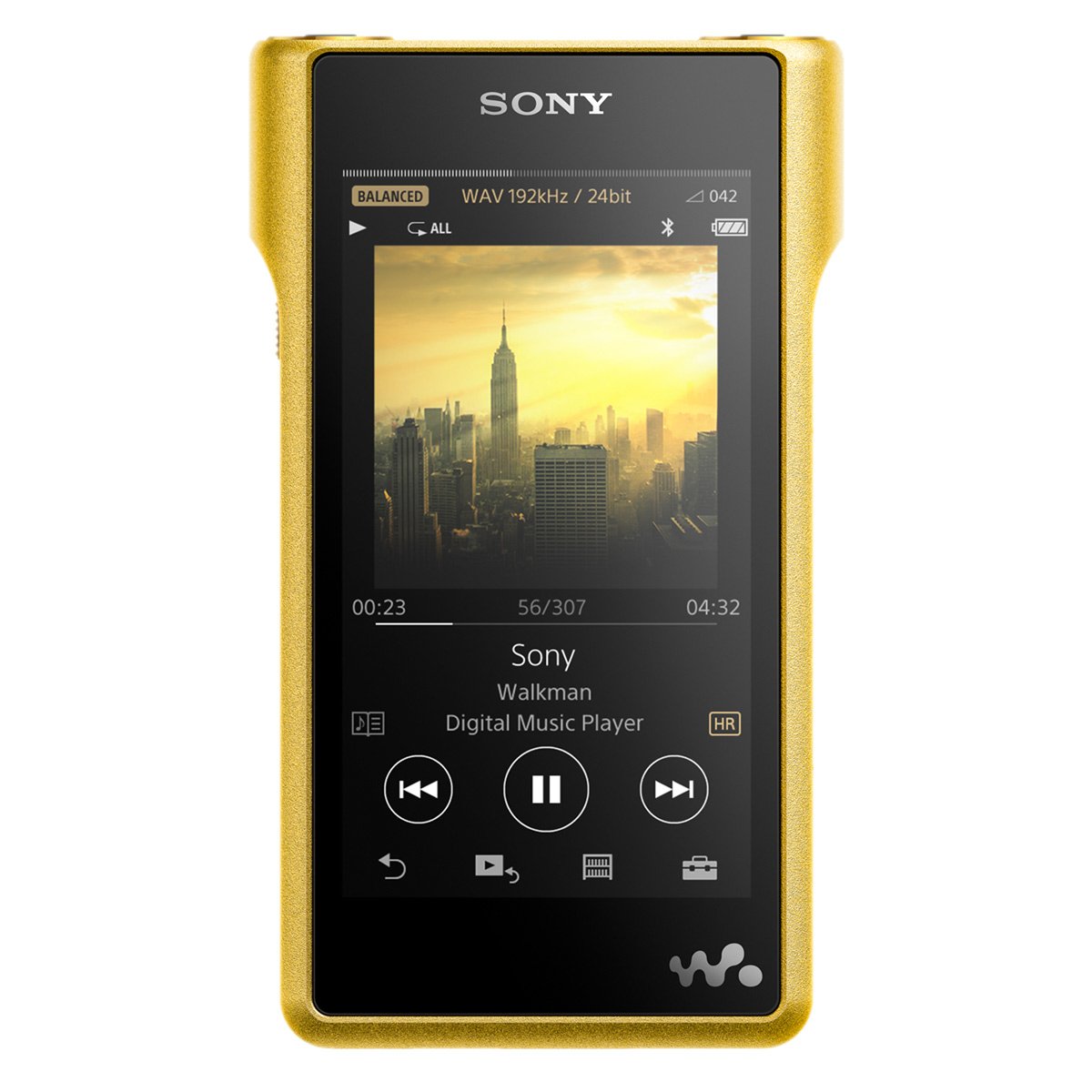 【中古】【人並み外れたに好いたらしい】SONY デジタルオーディオプレーヤー ウォークマン WM1続きもの ゴールド NW-WM1Z N