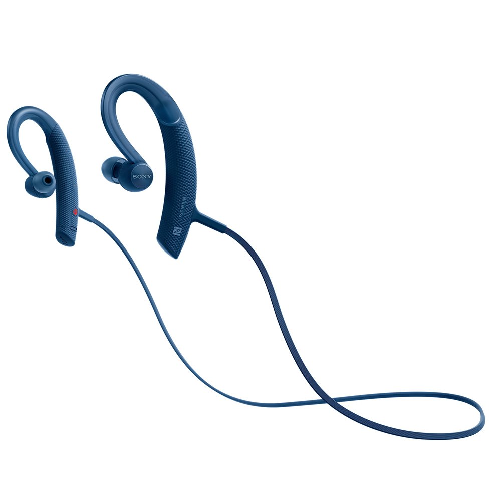 【中古】【非常に良い】ソニー ワイヤレスイヤホン MDR-XB80BS : 防水/スポーツ向け Bluetooth対応 リモコン・マイク付き ブルー MDR-XB80BS L