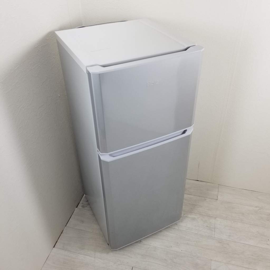 【中古】【非常に良い】ハイアール 121L 2ドア冷凍冷蔵庫 シルバー JR-N121A-S