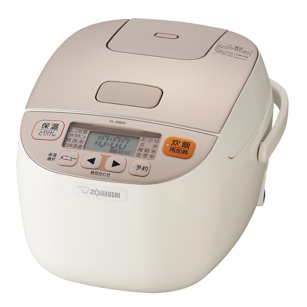 【中古】【非常に良い】象印 炊飯機 マイコン式 3合 シャンパンホワイト NL-BB05-WM