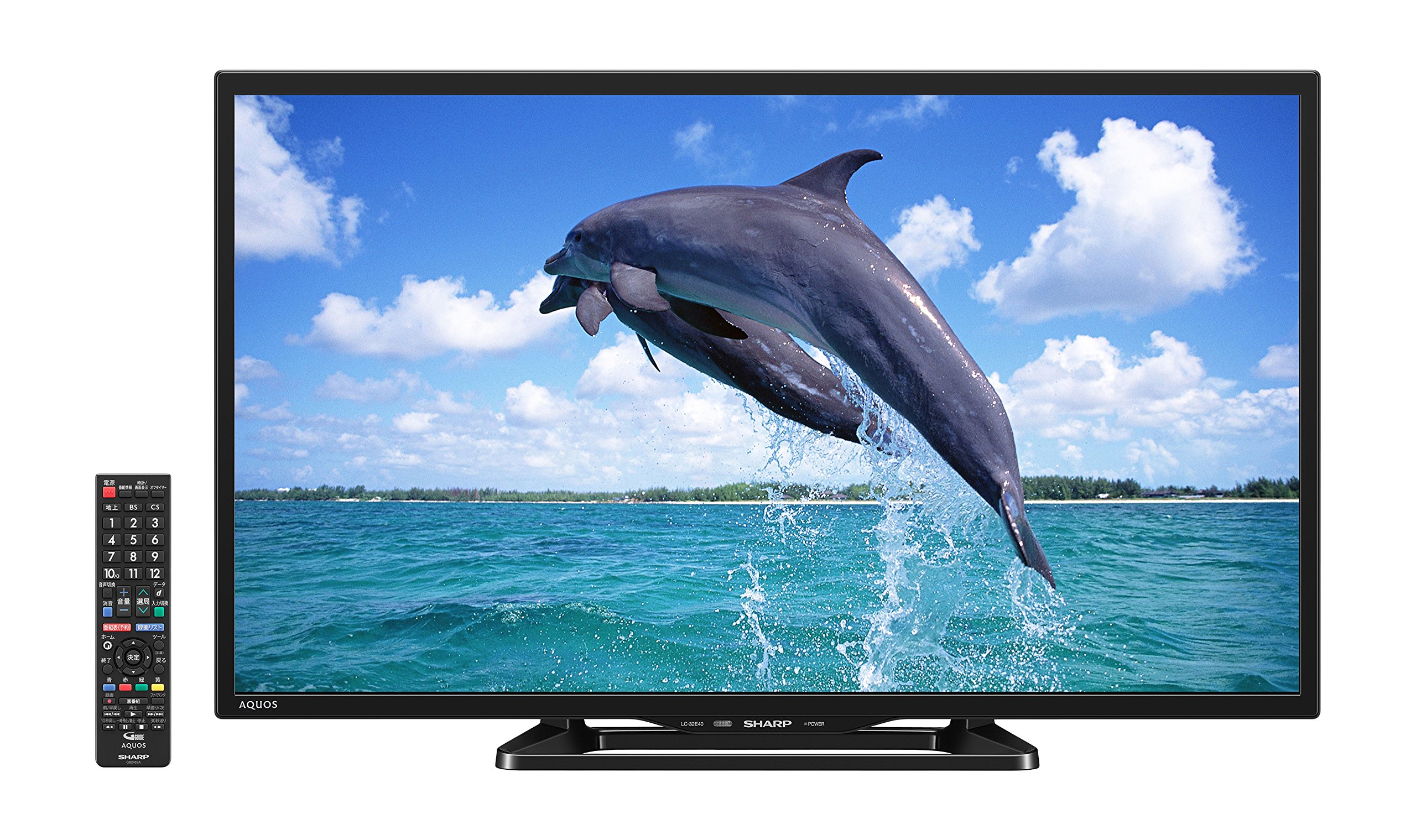 楽天市場】シャープ SHARP 液晶カラーテレビ LC-32E7 スタンド付き 