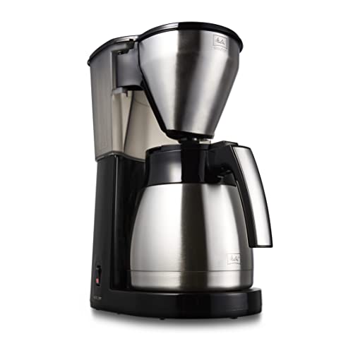 【中古】【非常に良い】メリタ(Melitta) コーヒーメーカー イージー トップ サーモ 【大容量10杯用/ステンレス製二重構造ポット/アイスコーヒー】｜スカイマーケットプラス