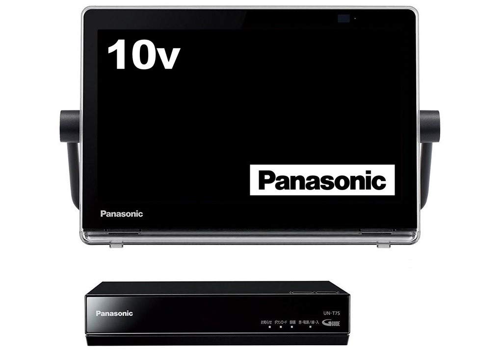 【中古】【非常に良い】パナソニック 10V型 液晶 テレビ プライベート・ビエラ UN-10T7-K HDDレコーダー付 2017年モデル